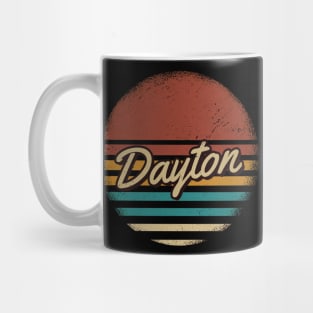 Dayton Vintage Text Mug